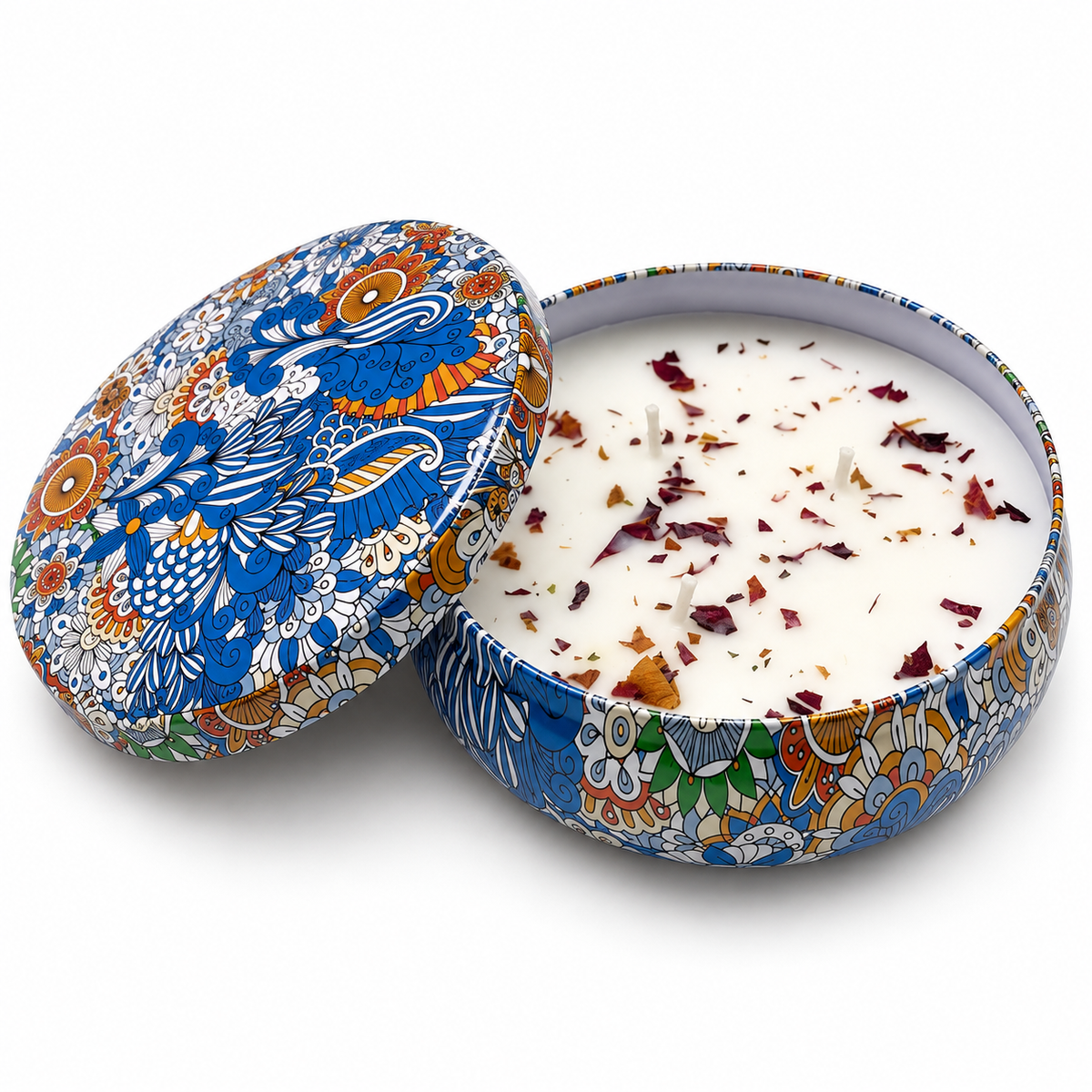 Candle in Tin
