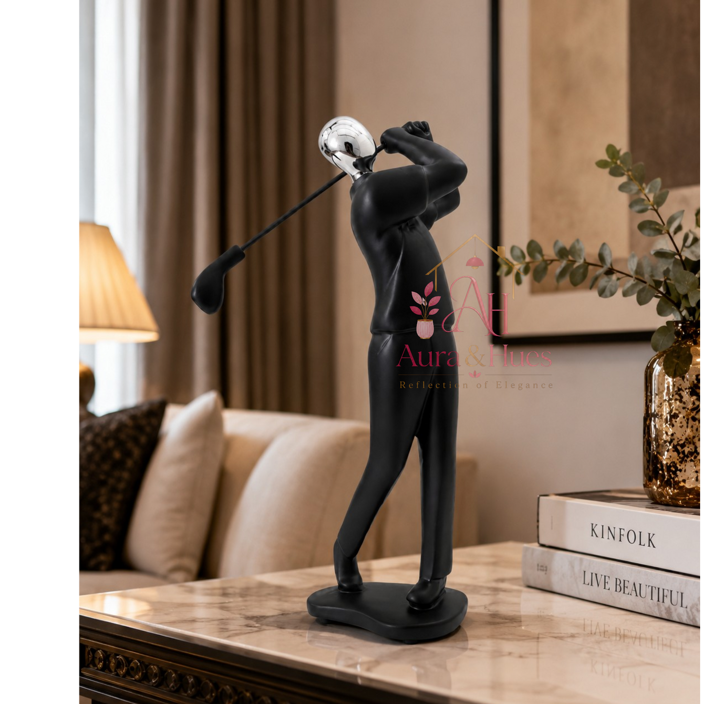 Cycle Man Silver Head – Black & Silver