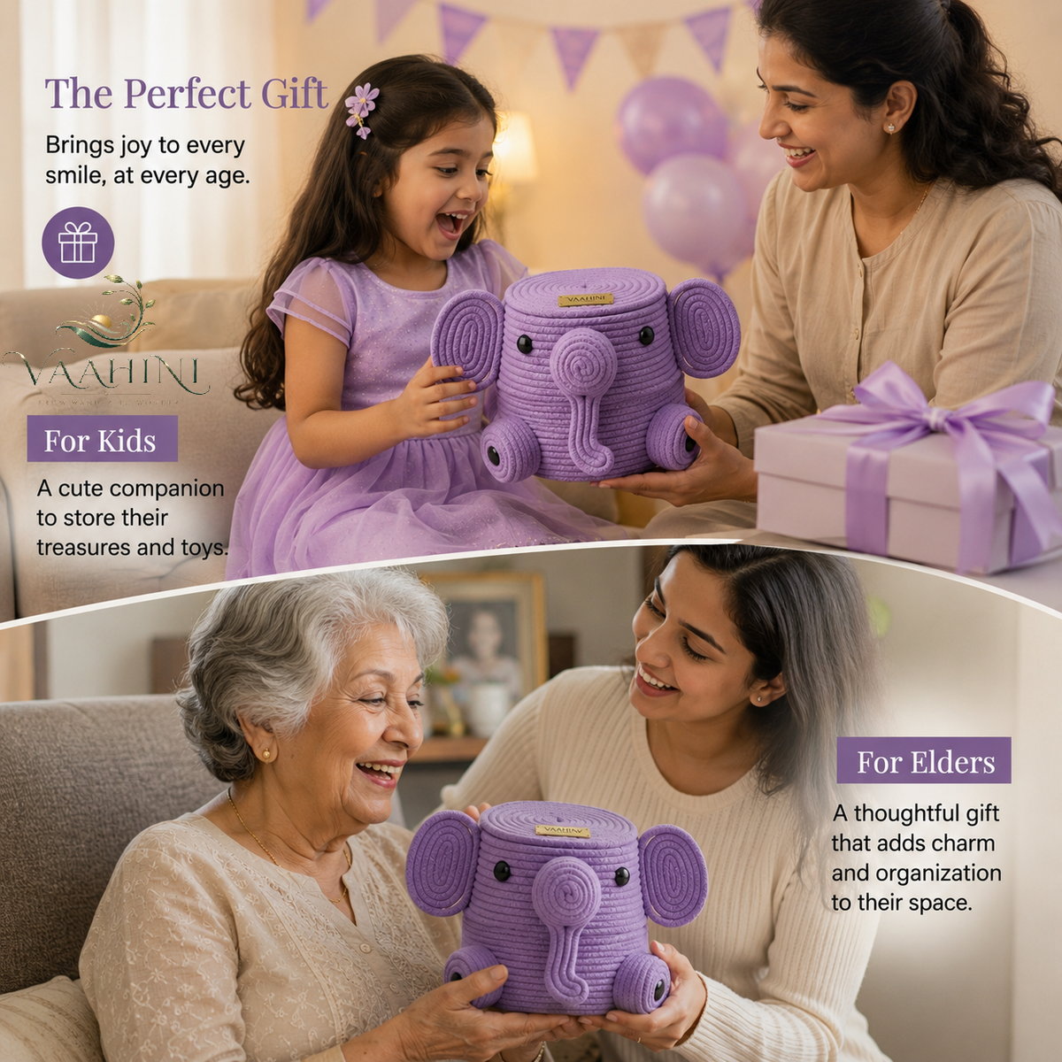 Elephant Basket