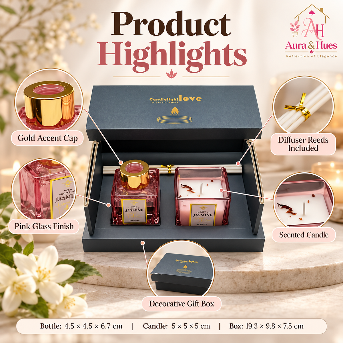 1 Candle & 1 Scent Pack