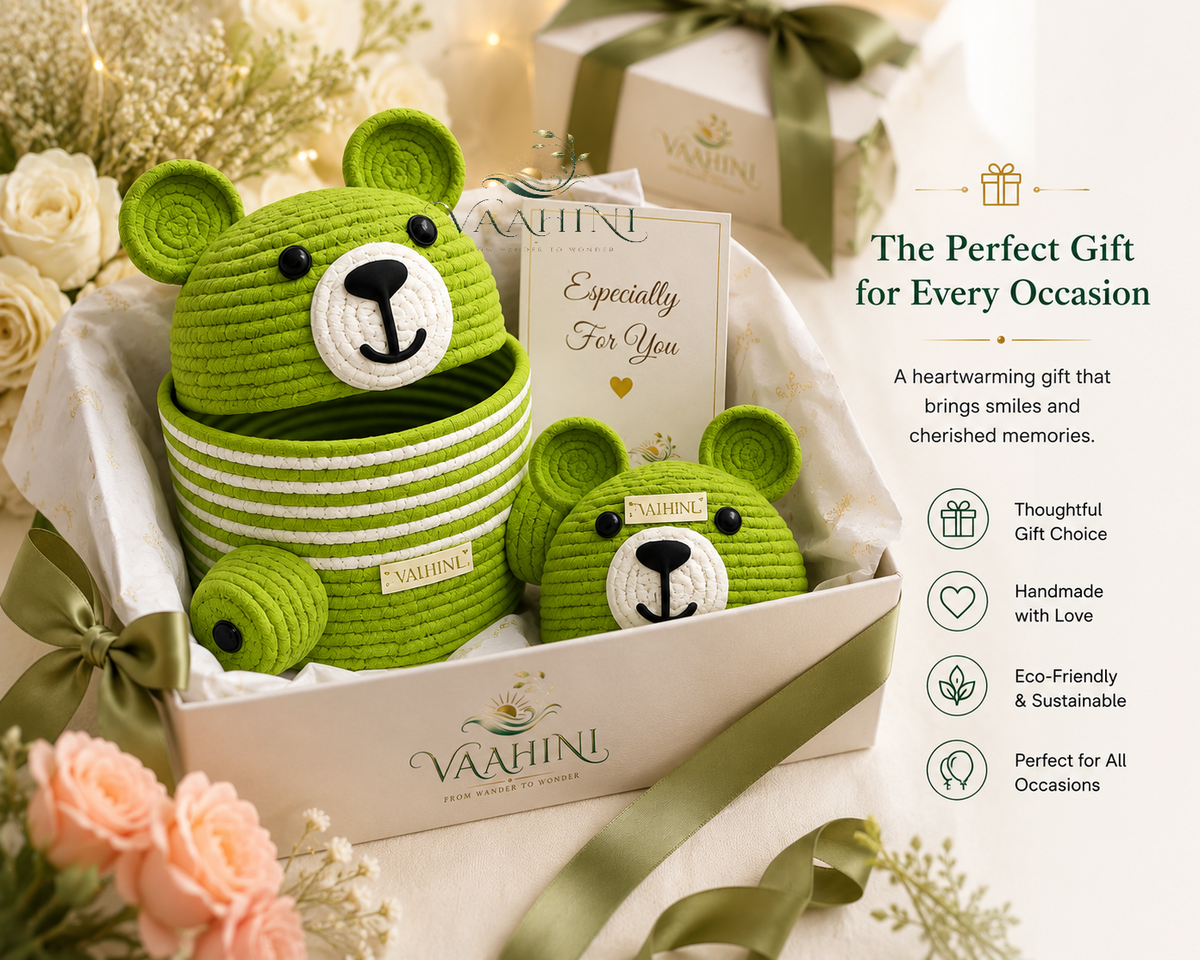 Vaahini Teddy Basket - The perfect gift for every occasion