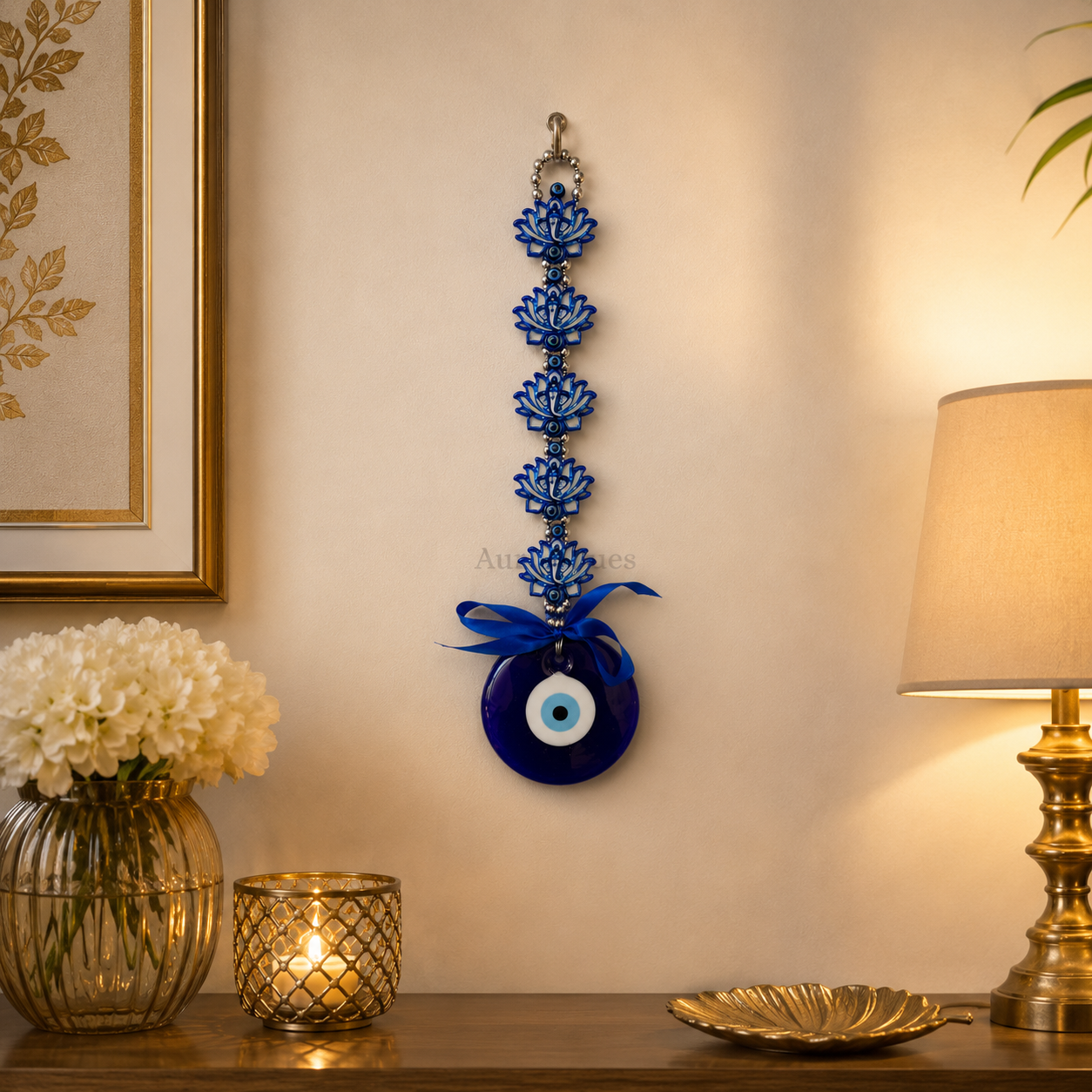 Evil Eye Lotus Wall Hanging – AAH-50