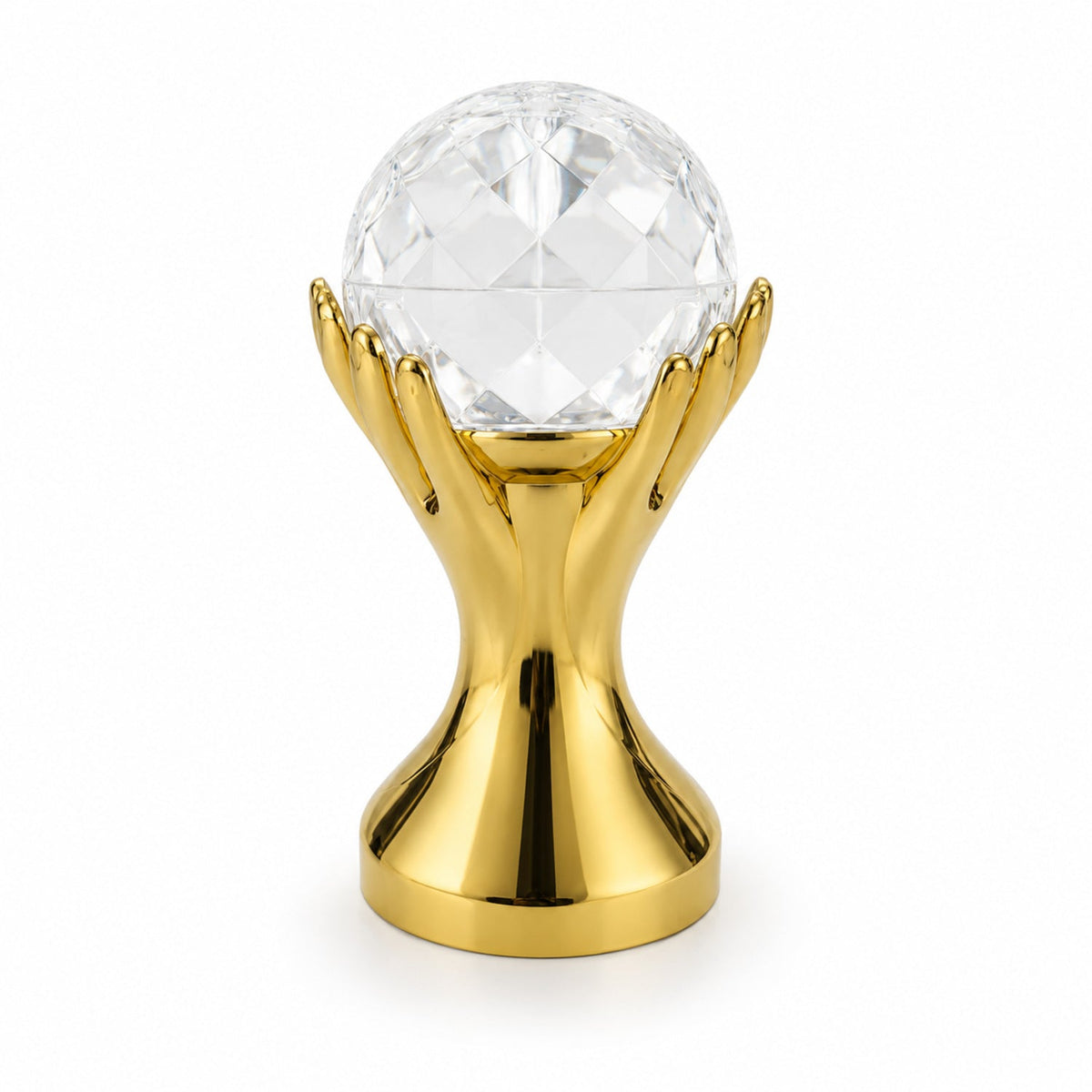 Crystal Rainbow Light Table Lamp - Off white hero shot