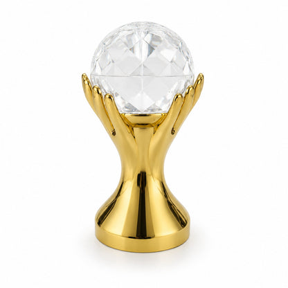 Crystal Rainbow Light Table Lamp - Off white hero shot