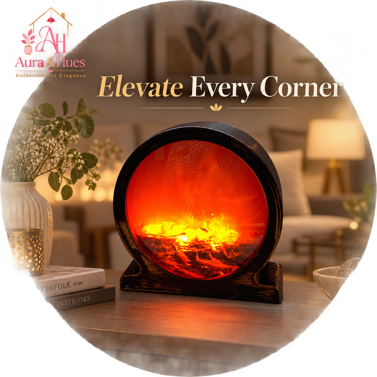 60466 (16) - FIRE LAMP