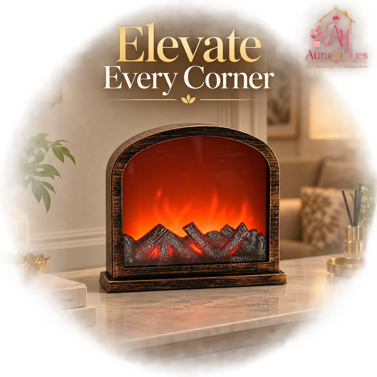 60456 (12) - FIRE LAMP