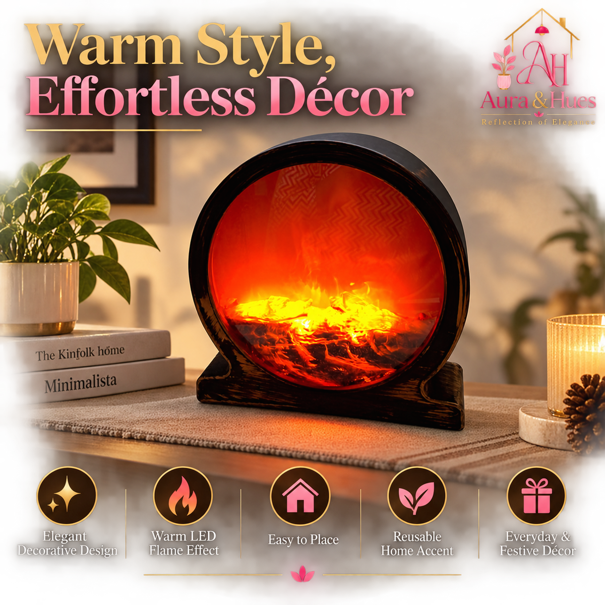 60466 (16) - FIRE LAMP