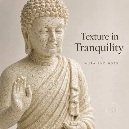 Meditating Dhyana Buddha Idol - Pristine White
