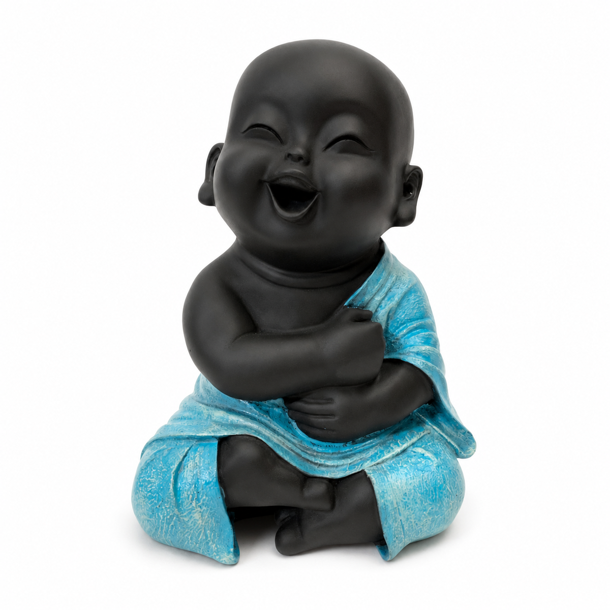 Hands Folded Home Decor Doll - Blue & Black