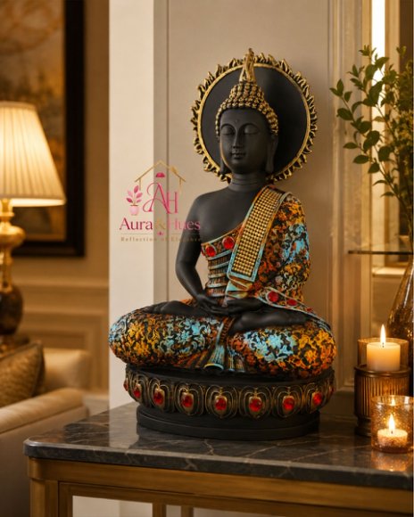 Divine Aura Meditation Buddha