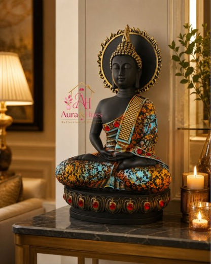 Divine Aura Meditation Buddha