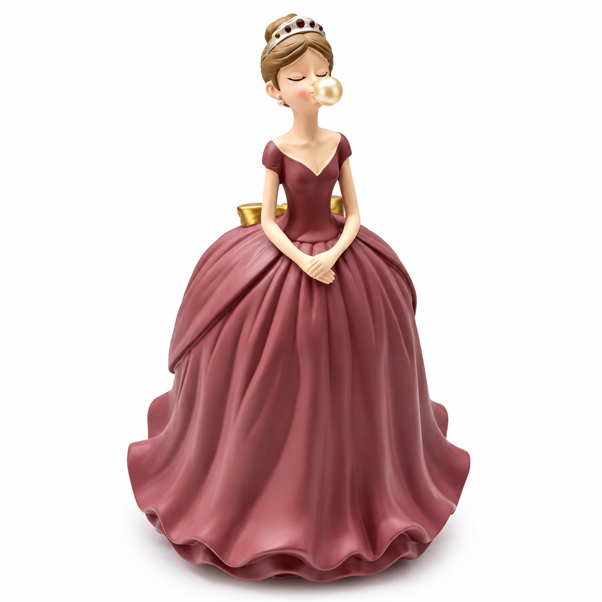 Girl Tissue Holder(maroon)