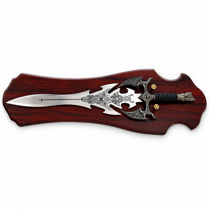 Swords - Fantasy Antique Head Sword with Wall Hanging Board