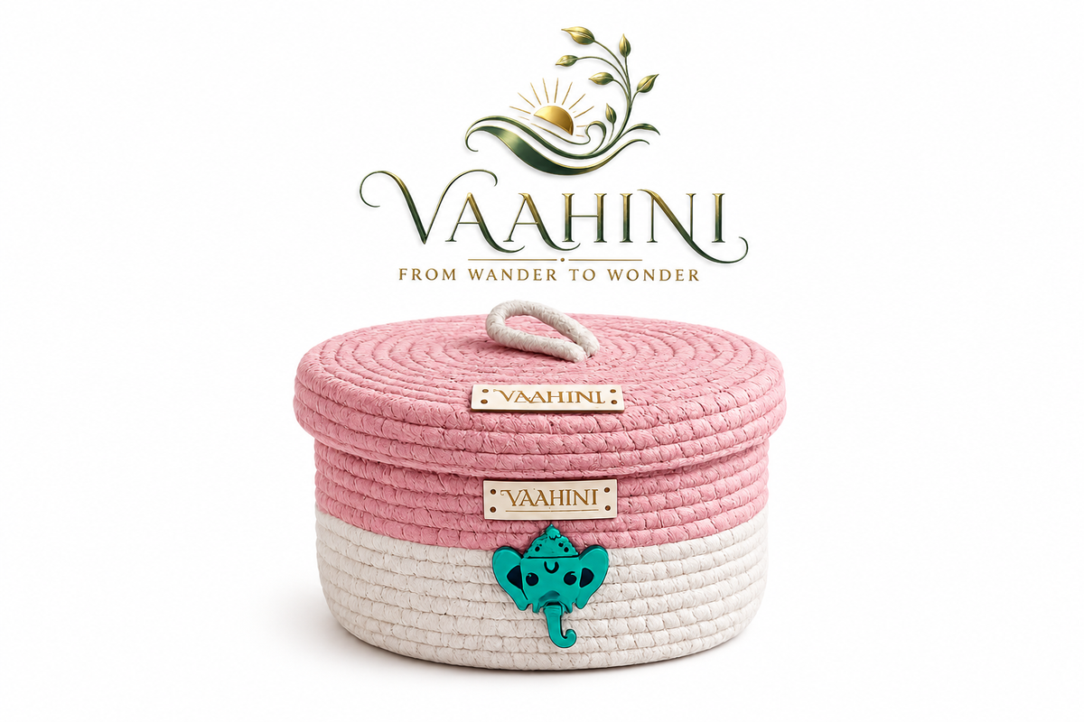 Vaahini Ganpati Basket - Perfect for gifting and storage