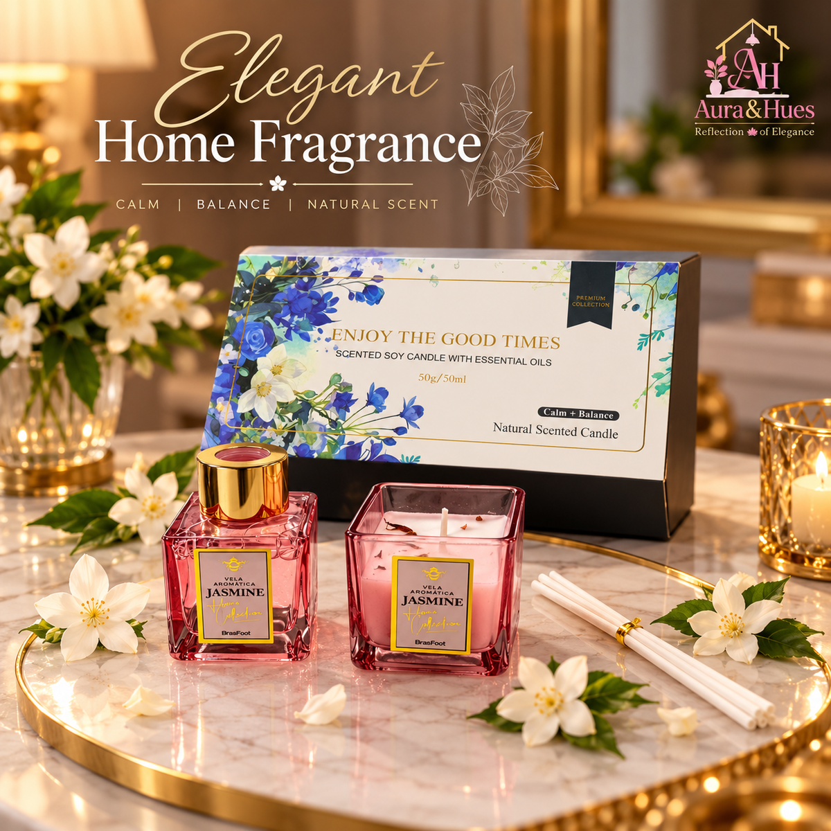 1 Candle & 1 Scent Pack