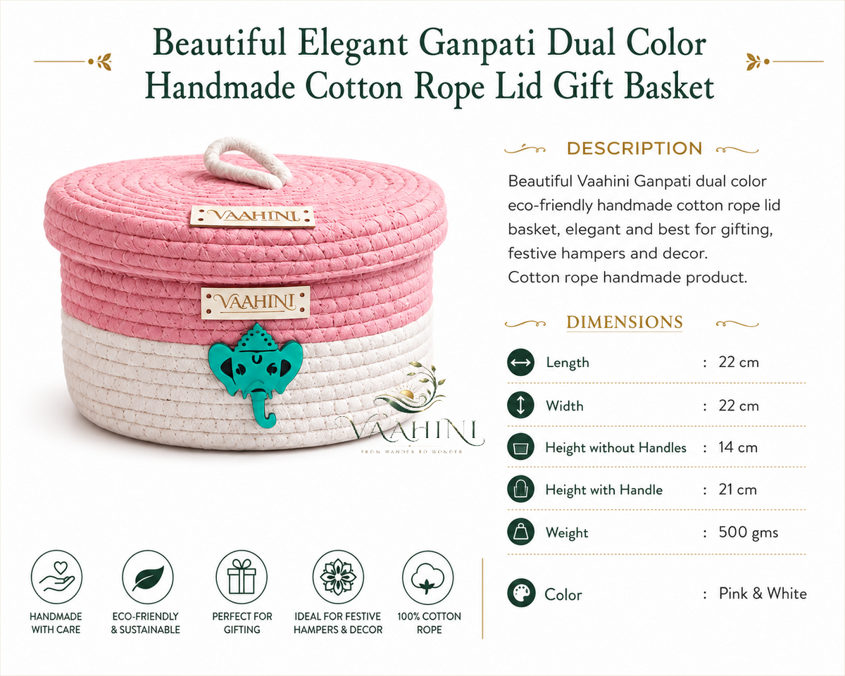 Vaahini Ganpati Basket - A gift that speaks from the heart