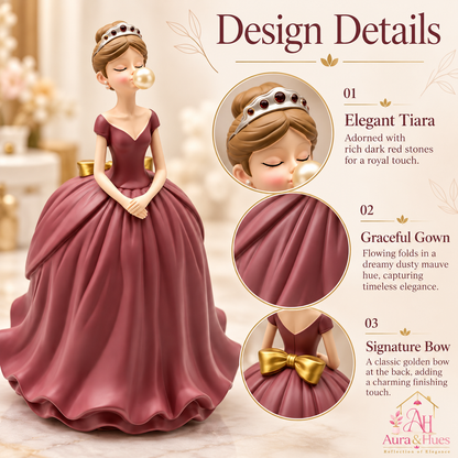 Girl Tissue Holder(maroon)