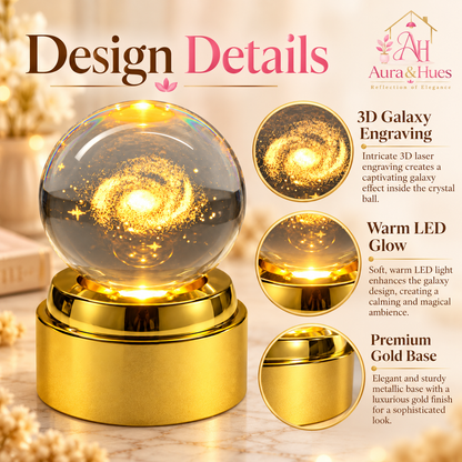 Crystal Ball Lamp(galaxy)