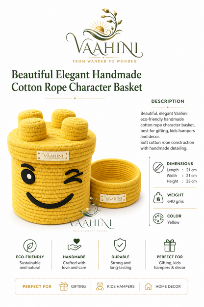 Vaahini Smiley Basket - Product Details