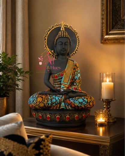 Divine Aura Meditation Buddha