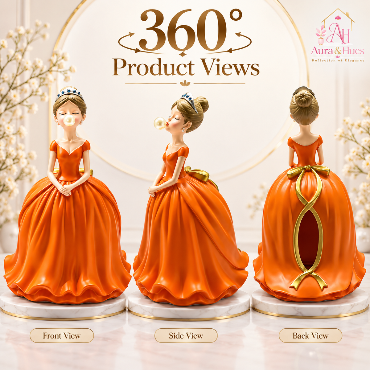 Girl Tissue Holder(orange)