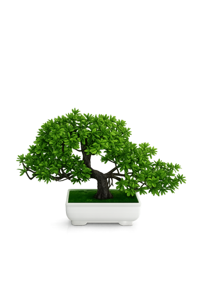 Artificial Purple Bonsai Plant for Home & Office Décor | Premium Decorative Tabletop Plant