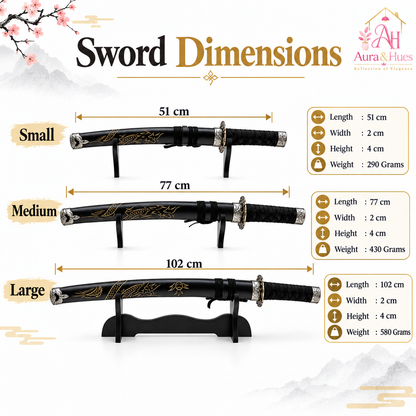 Swords - 3 Sizes Katana