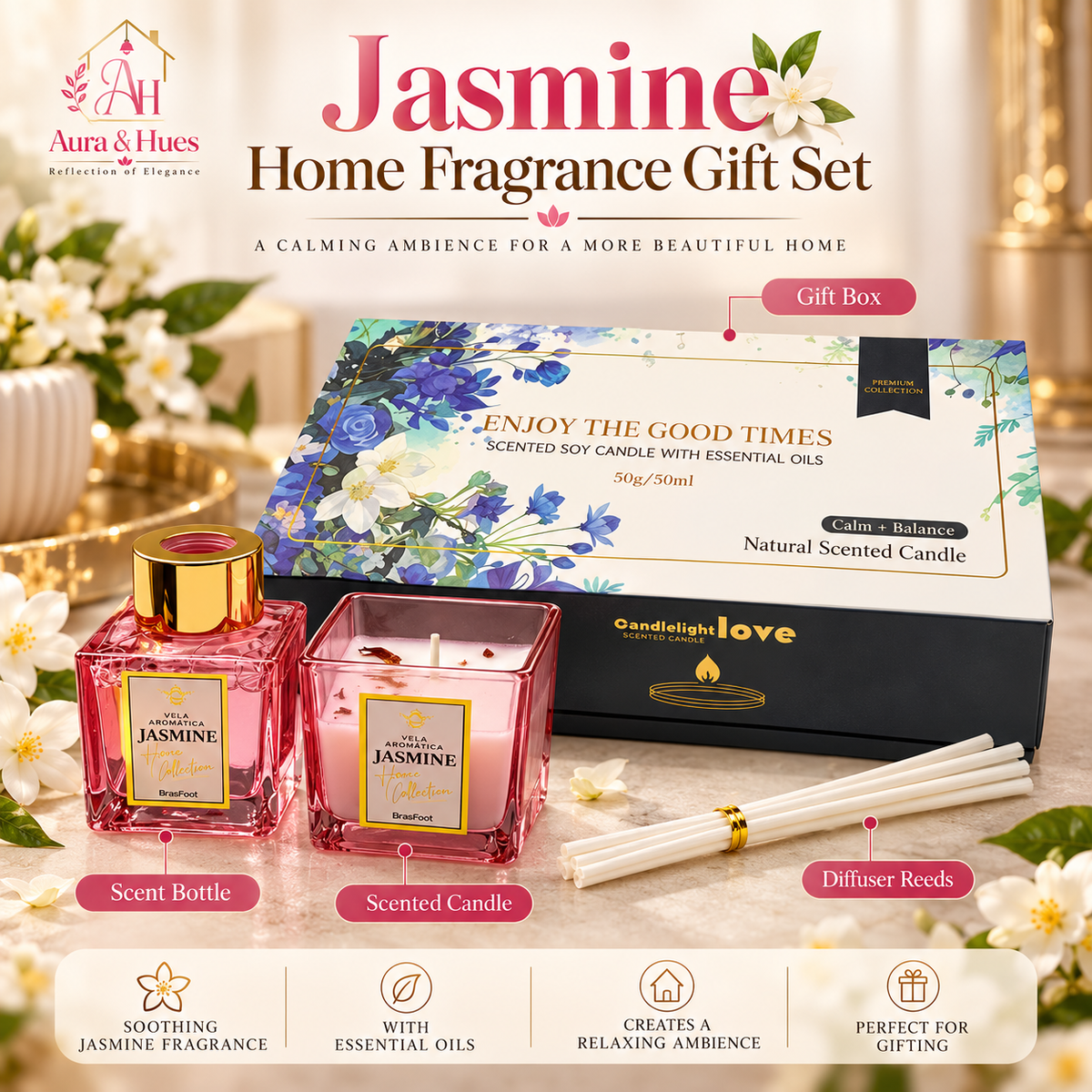 1 Candle & 1 Scent Pack