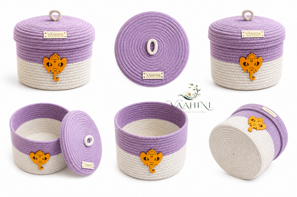 Vaahini Ganpati Basket - Perfect for Gifting and Home Storage