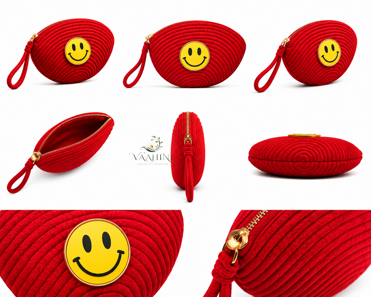 Vaahini Smiley Coin Pouch - Product specifications and dimensions