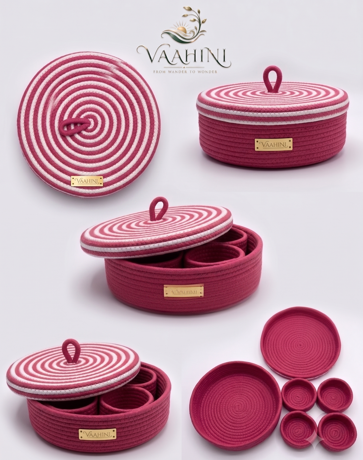 Vaahini Dry Fruit Basket gifting scene - Diwali