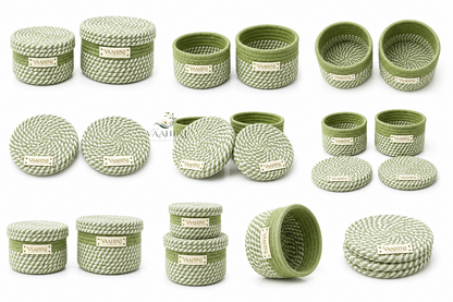 Vaahini Cotton Rope Baskets - Gifting and Home Storage Use Cases