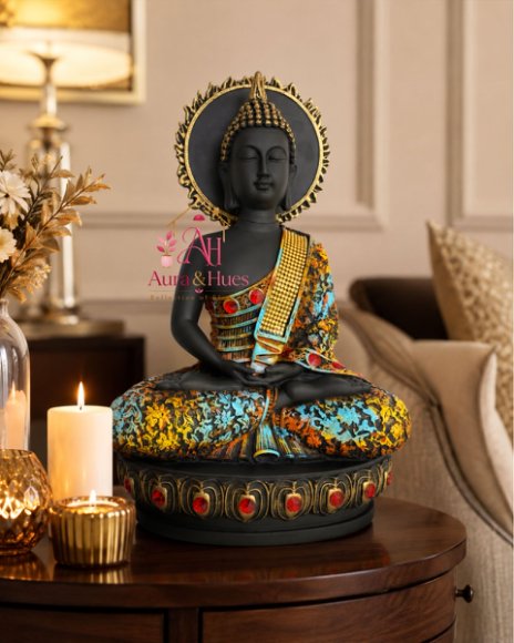 Divine Aura Meditation Buddha
