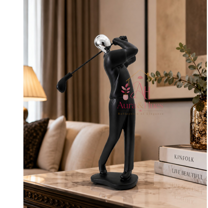Cycle Man Silver Head – Black & Silver
