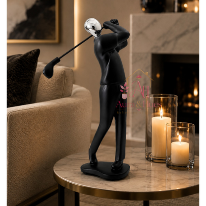 Cycle Man Silver Head – Black & Silver
