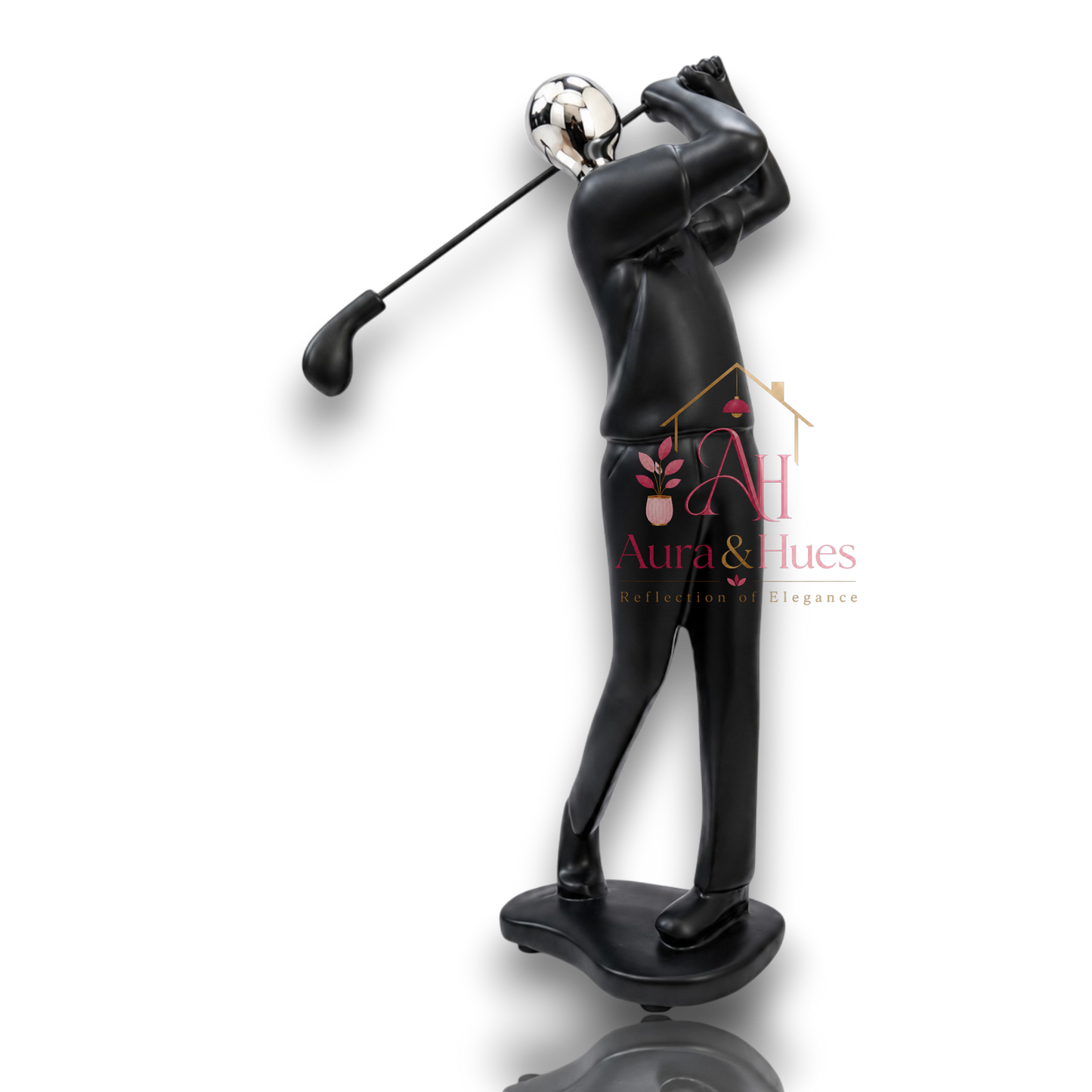 Cycle Man Silver Head – Black & Silver