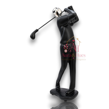 Cycle Man Silver Head – Black & Silver