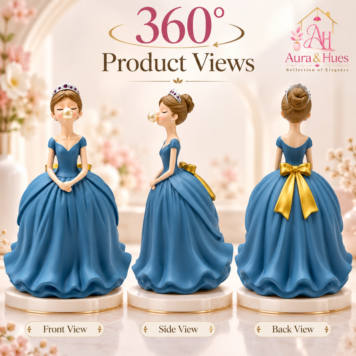 Girl Tissue Holder(blue)