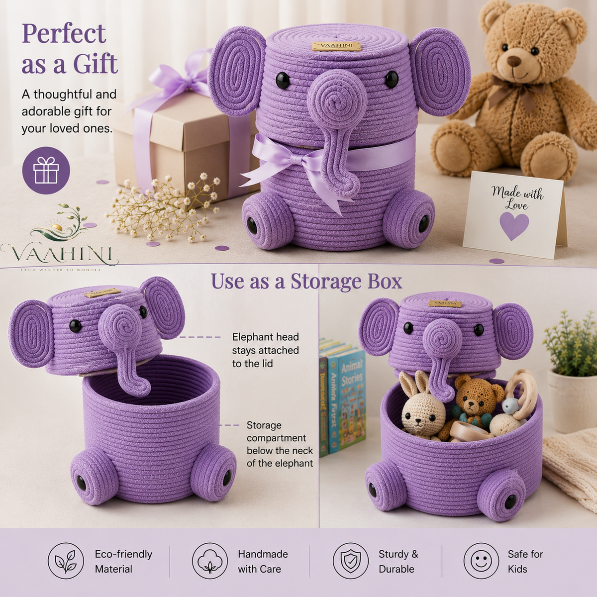 Elephant Basket