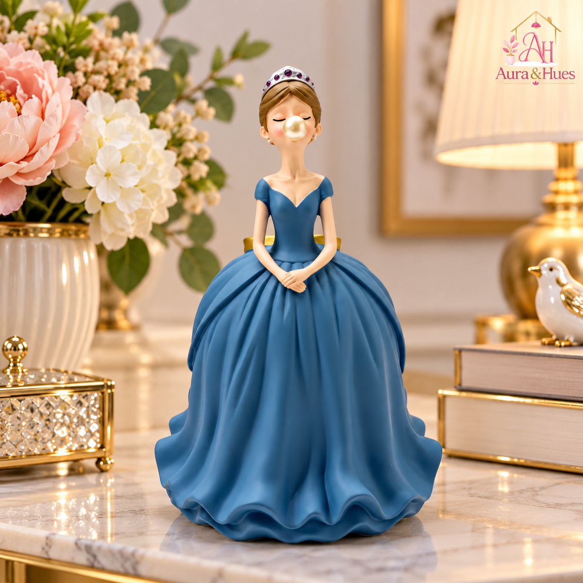 Girl Tissue Holder(blue)