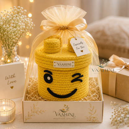 Vaahini Smiley Basket - Lifestyle
