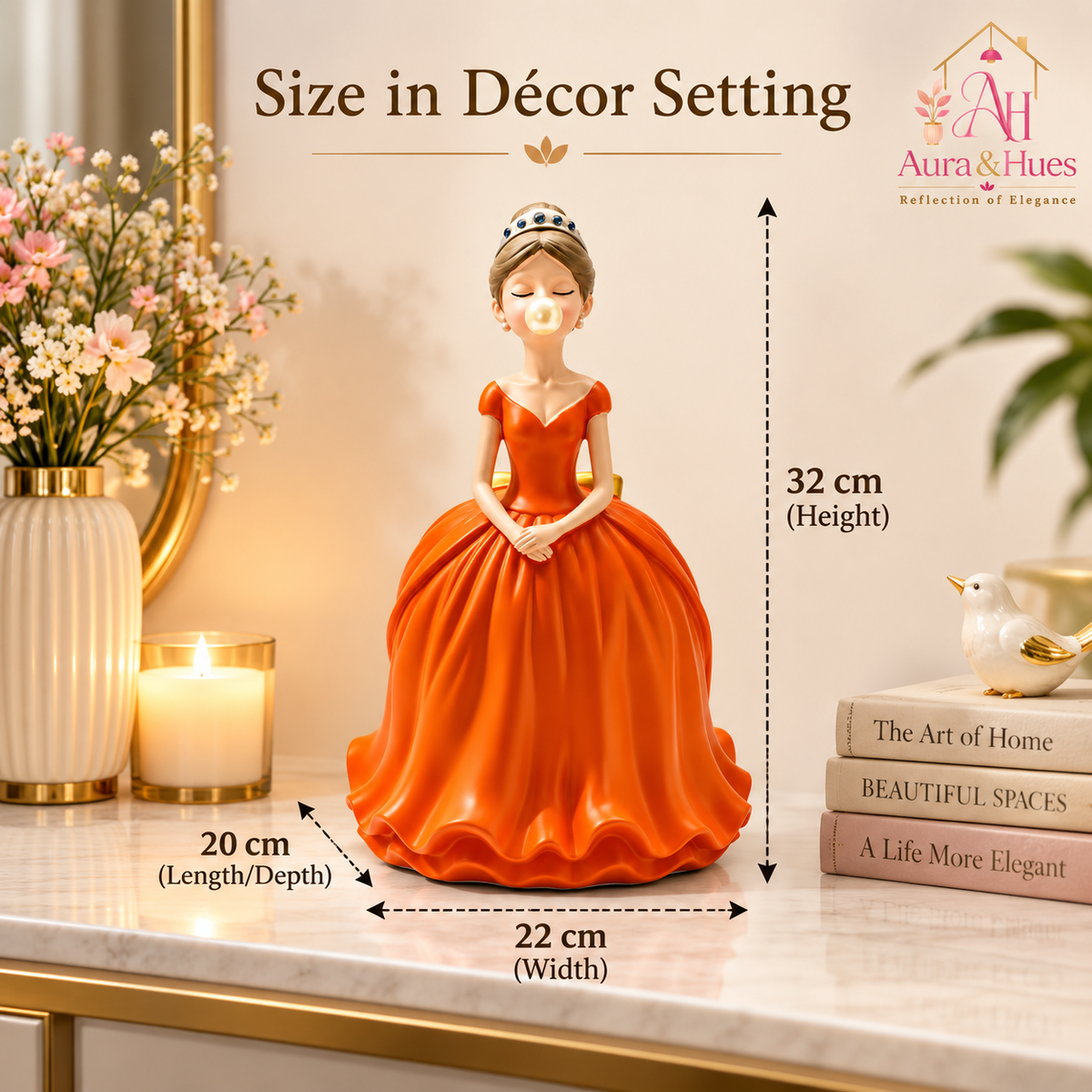 Girl Tissue Holder(orange)