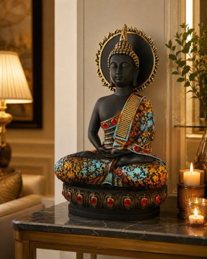 Divine Aura Meditation Buddha