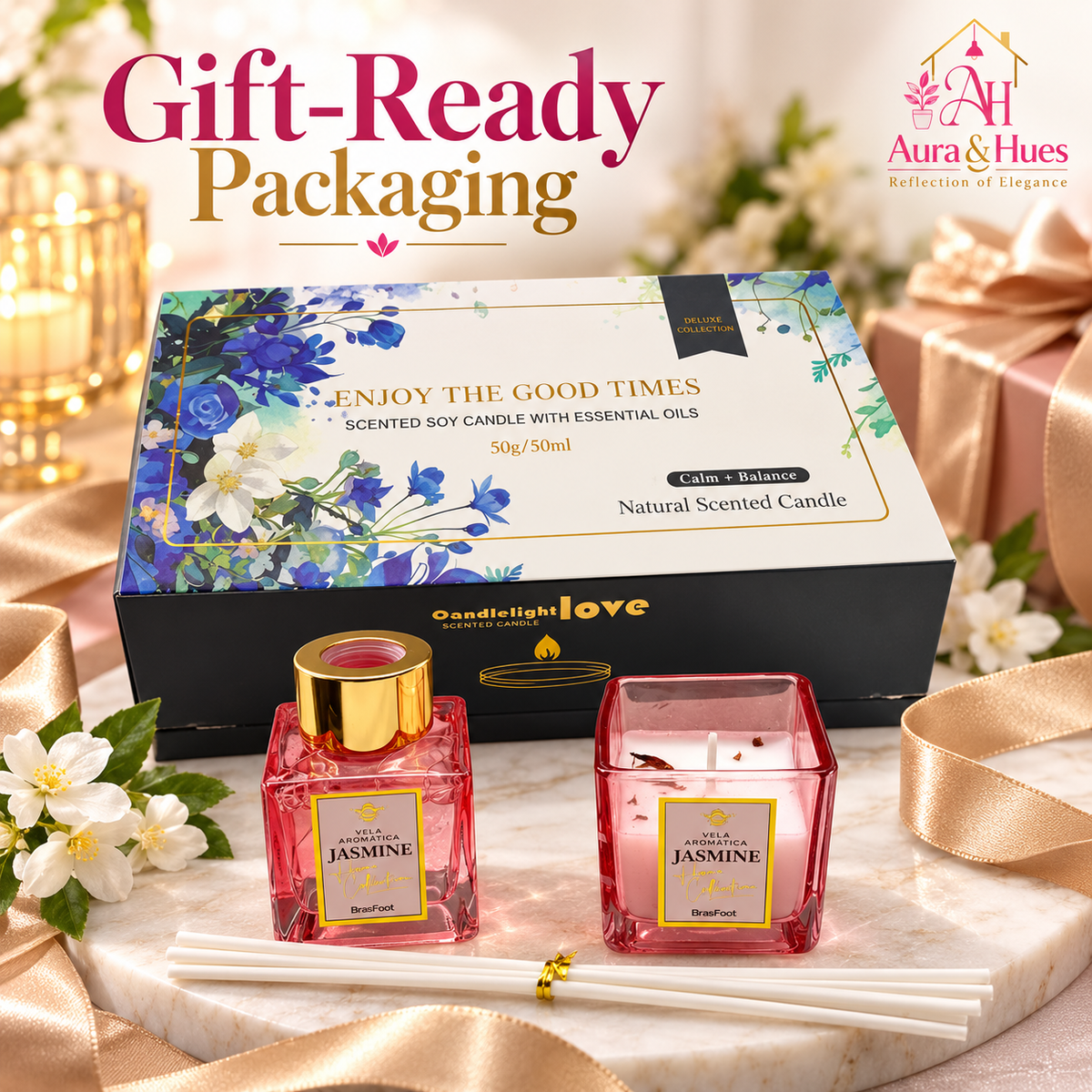 1 Candle & 1 Scent Pack