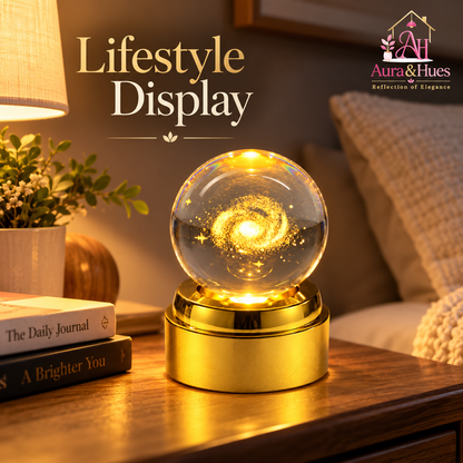 Crystal Ball Lamp(galaxy)