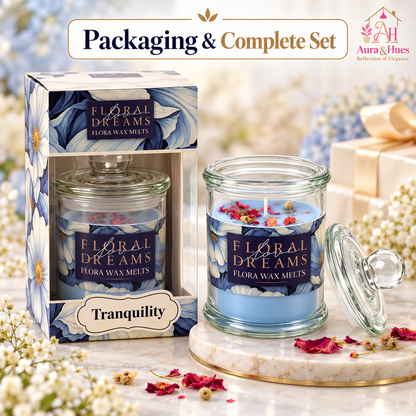 Candles Tranquility in Jar 2 pcs set(Tranquility)