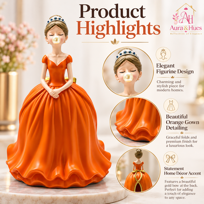 Girl Tissue Holder(orange)