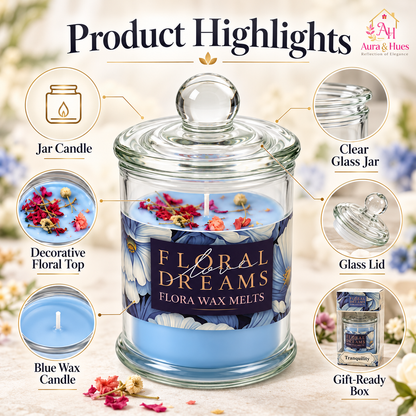 Candles Tranquility in Jar 2 pcs set(Tranquility)