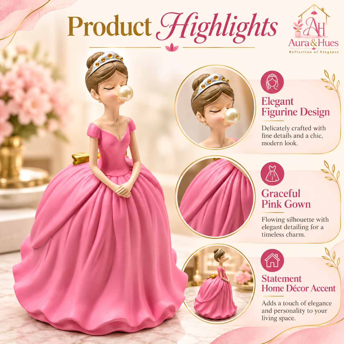 Girl Tissue Holder(pink)