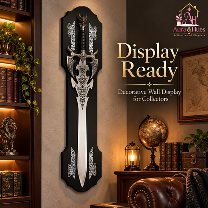 Swords - Fantasy Dragon Head Sword with Wall Hanging Board